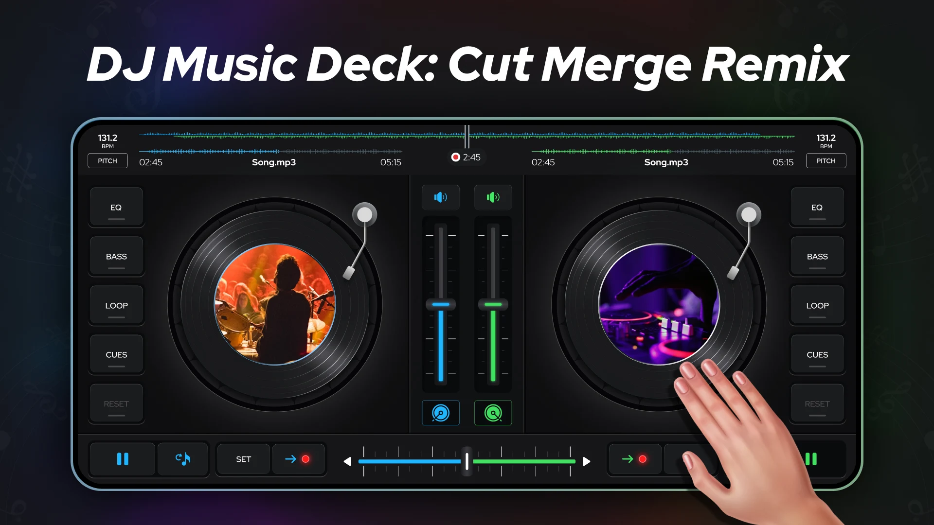 DJ Music Deck: Cut Merge Remix screenshot